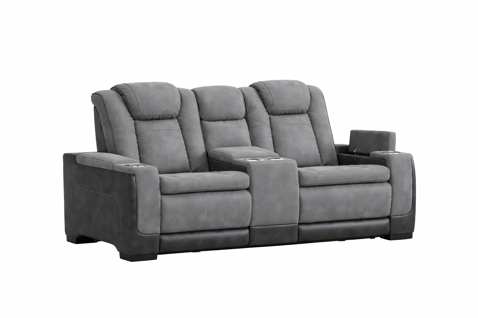 Arcadia Gray Sofa & Loveseat