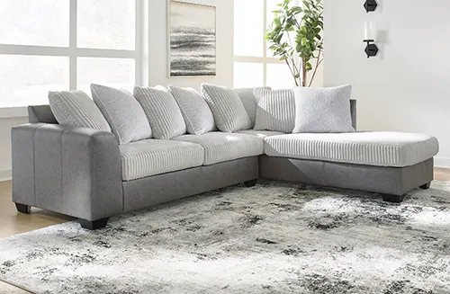 Clairette Court 2-Piece Sectional with Chaise