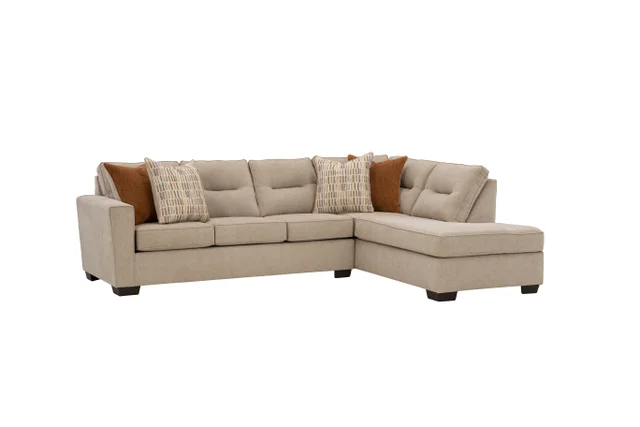 Bono Slate 2PC Sectional
